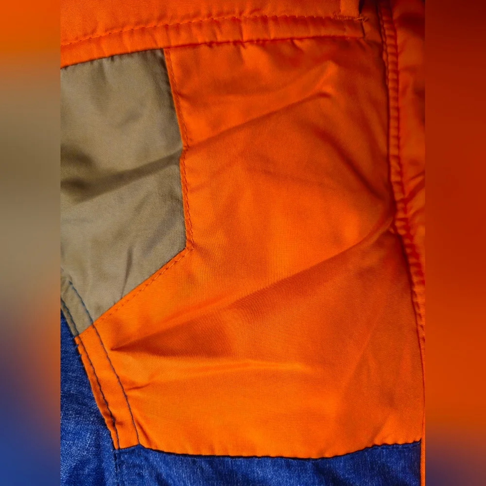OshKosh B'Gosh Orange, Blue and Gray Winter Jacket